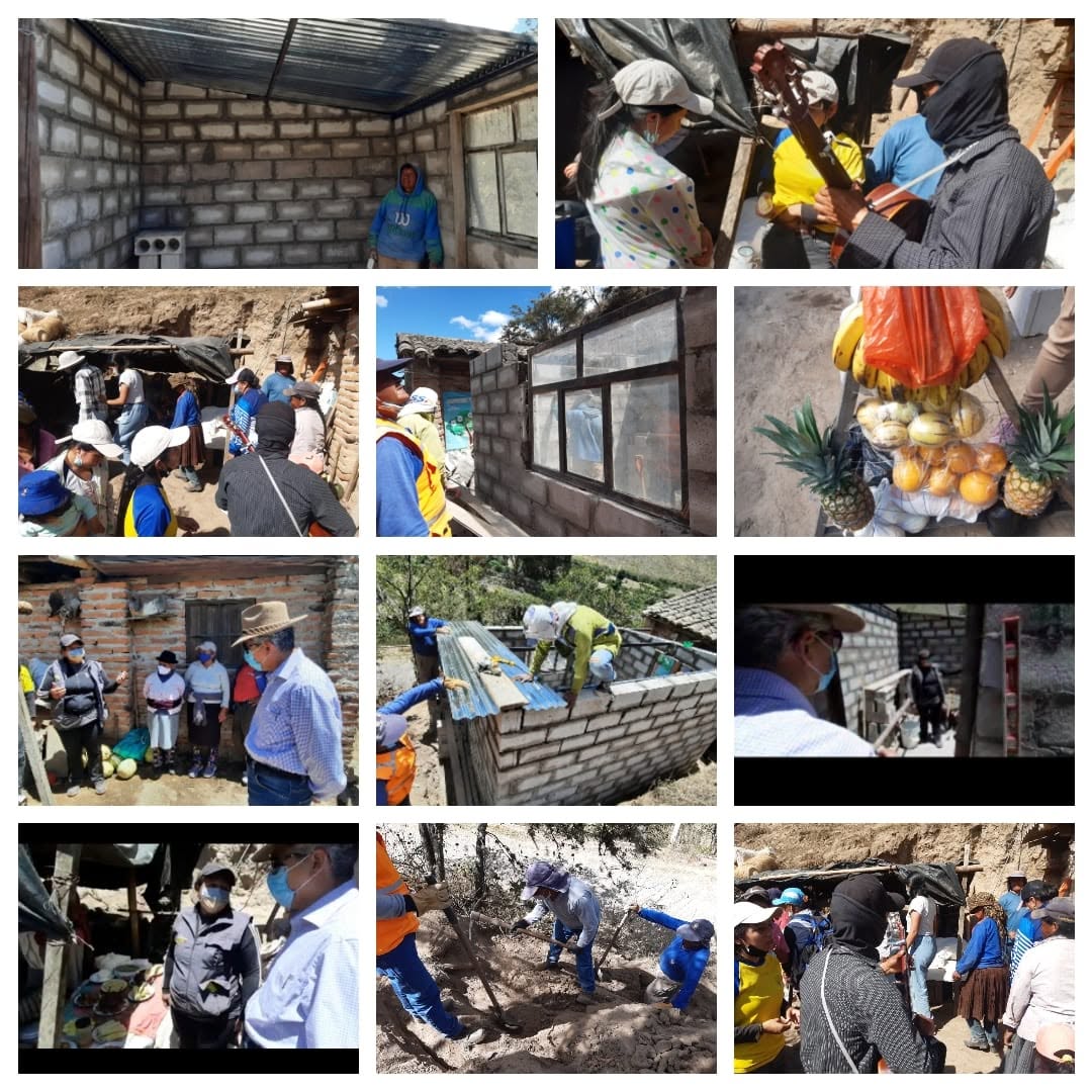 Collage de acciones comunitarias